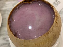 椰皇紫薯小圆子炖蛋白-满记甜品(湖滨店)