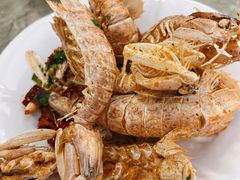 椒盐皮皮虾-四川小胡子海鲜(丁村万人海鲜广场店)
