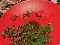 翠椒烧鳝丝-曾宴·楚菜(湖北省博物馆店)