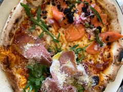 火鸡三文鱼双拼披萨-PIZZA BIANCA(万象城店)