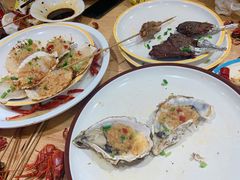 -龚海宝· 烧烤· 羊肉原切挂糊更好吃(庄市店)