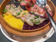 腊味蒸五色糯米饭-桂小厨广西菜(水晶城店)