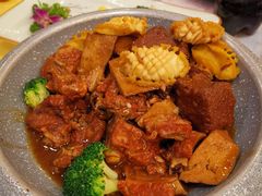 猪脆骨老干焖鲍鱼-卫鼎轩·家宴(水上公园店)
