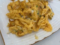 银鱼炒土鸡蛋-蟹天蟹地农家菜·阳澄湖大闸蟹(浅水湾店)