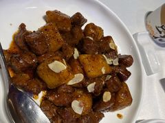 杏仁年糕牛肉-小厨娘淮扬菜(清江苏宁广场店)