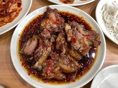 微辣辛辣猪蹄-贤花饭店(城阳店)