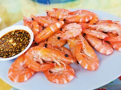 白灼海虾-乡味海鲜农家菜·巽寮土窑鸡(地道美食店)