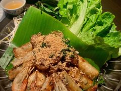 越式手卷拼盘-大头虾越式风味餐厅(光明广场店)