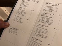 菜单-Goose Island Brewhouse鹅岛精酿啤酒餐厅
