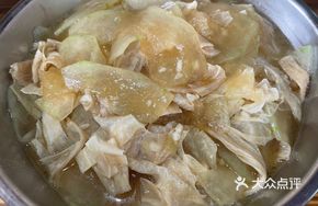 Fried Tofu Skin with Winter Melon