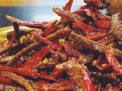 冷吃牛肉-盐井记·自贡美蛙鲜锅兔(中和店)
