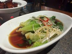 白灼罗马生菜-真地道京味府·鲜橙烤鸭·北京菜(朝外大街东大桥店)