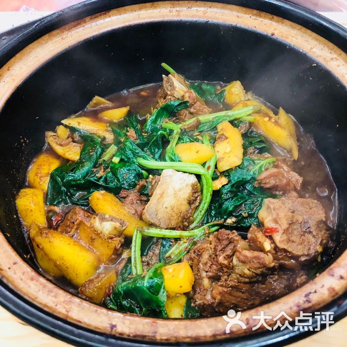 黄蜀郎重庆鸡公煲蒜香排骨煲图片-北京东北菜-大众点评网