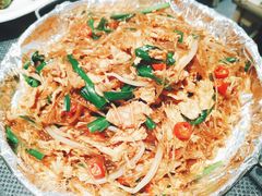 鹅肝酱炒粉丝-京尊烤鸭店JINGZUN(春秀路店)