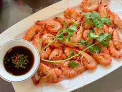 白灼海虾-鑫悦楼煎蟹·16年海鲜大排档