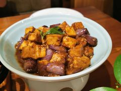 罗勒叶茄子烧豆腐-又一福烤鸭·北京菜(东四店)