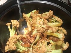 干锅有机花菜-南拳十三姨·潮汕砂锅粥(世纪金源店)