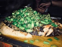 重庆豆花烤鱼-探鱼·鲜青椒爽麻烤鱼(西南商都店)
