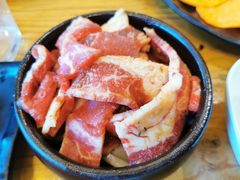 秘制坛肉-三千里韩式炭火烤肉(南八马路店)