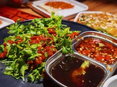 生拌牛肉-李不管把把烧(天府三街店)