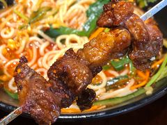 雪花牦牛肉串-麒麟风烤牛肉·云南烧烤小排档(丹凤街店)