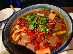 海鲜毛血旺-绿茶餐厅(北京凤凰汇店)
