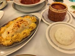 俄式黄油煎海鲈鱼-莫斯科餐厅