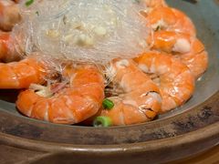 粉丝焗活虾-吕氏焗小鲜•花园餐厅(八大关店)