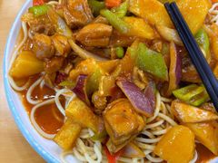 大盘鸡拌面-清真·尖子尖牛肉面(王府井店)