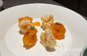 Rose Glaze Double Flavor Shrimp Balls
