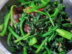 芥兰炒腊味-红旗山庄(圭峰山店)