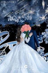 -三色锦婚礼定制