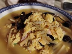 笋丝烩蛋-金典银峰老鹅馆·昆山菜(亭林公园店)