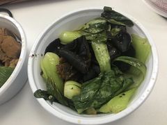 豆豉鲮鱼炒木耳油菜-花家怡园