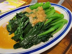 姜茸淋菜心-阳辉里·鸡包饭·顺德菜庭院餐厅·瓦缸烧鸡