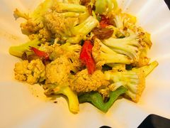 腊肉香菇炒有机花菜s-皖荟·徽菜(来福士广场店)