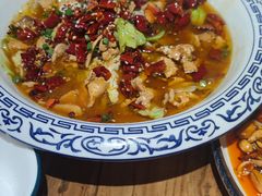 -东来菜馆•手抓海鲜家常菜•海鲜锅贴(鸽子窝店)