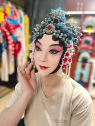 -胭脂猫京剧摄影