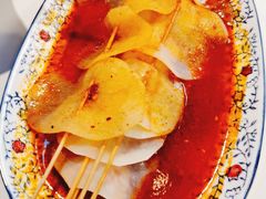 香辣土豆片-开口笑·精选水饺