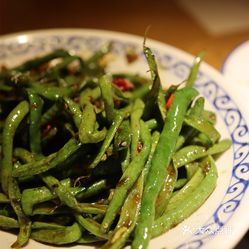 擂辣椒炒四季豆
