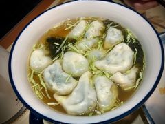荠菜冬笋水饺-然一素食餐厅(马利来广场店)
