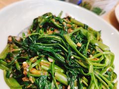 马拉盏炒通菜-大头虾越式风味餐厅(光明广场店)