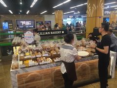 面包甜点陈列柜-莉蓮蛋挞(静安寺店)