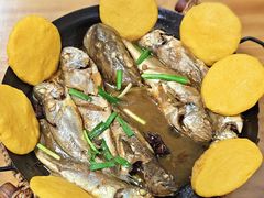 鱼锅饼子-景祥海鲜美食餐厅