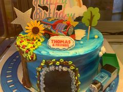 -咖咖熊蛋糕定制·蓝风车动物奶油