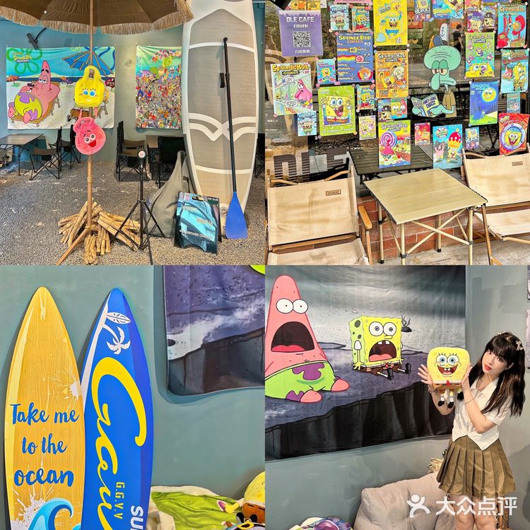广州📍海绵宝宝主题咖啡店🧽也太可爱了叭‼