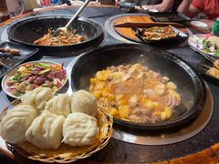 豆角土豆炖排骨-妈妈家铁锅炖(景诚园综合楼店)