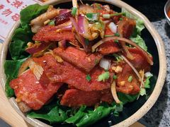招牌香辣牛肉-酒拾烤肉(南城店)