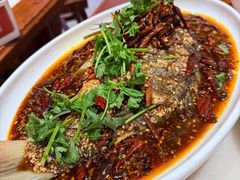 蒜爆鱼-七百岁羊肉馆(环球港店)