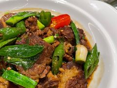 蒜苔黄牛肉-宁海食府(北岸琴森店)